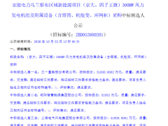 1.3GW陆上风电大单落地！三一重能拿下！