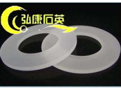 石英隔热环，石英绝缘环，乳白石英环图1