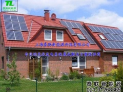 泰联家庭10KW并网太阳能光伏发电系统图1