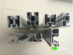 彩钢瓦光伏支架/铝合金光伏支架/屋顶光伏支架/铝型材图1