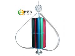 300W垂直轴S型风机路灯风力发电机12V24v风力发电家用图1