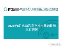 截至2020年8月全国换电站累计462座、公共充电桩59.2万台
