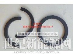 无油润滑压缩机 一级吸气阀 二级吸气阀 支撑环 刮油环图3